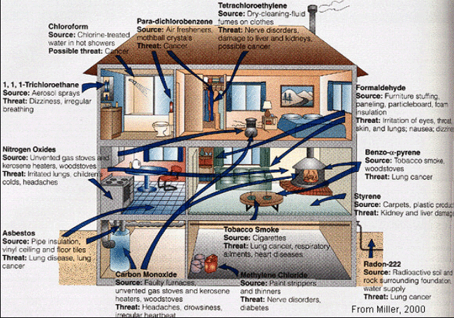 Picture Of Sources Of Indoor Air Quality Pollutants
